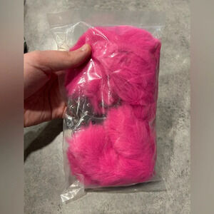 Pink Cherry Premium Pink Fluffy Hand  Cuffs